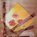 Mohnblumen im Holz
